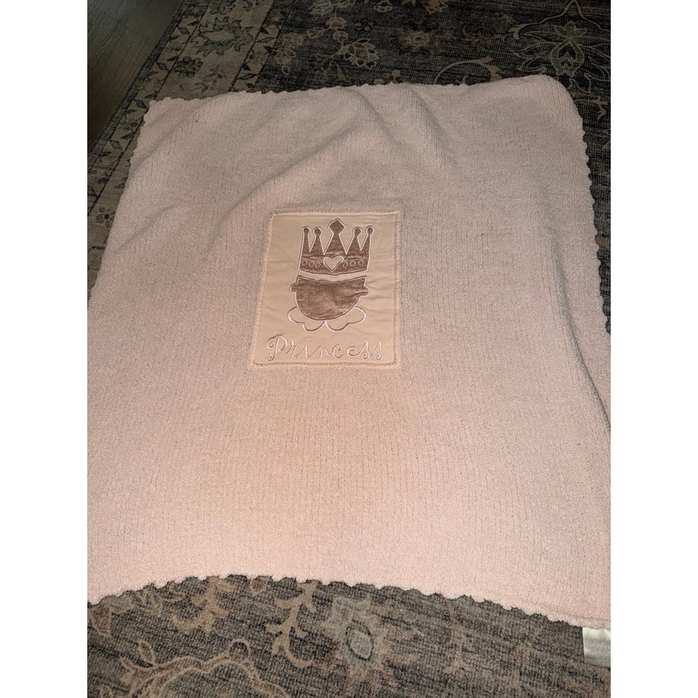 Barefoot Dreams Princess Little Girl Childs Baby Blanket Pink